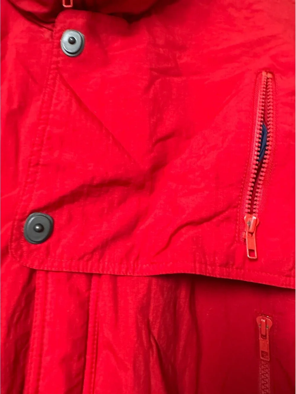 Obermeyer Men's Vintage Red One Piece Ski Suit Snowsuit Size S